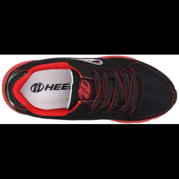 Heelys-Juke Red, white and black modified rolling option tennis shoe-Youth 3 NWT - Picture 2 of 15